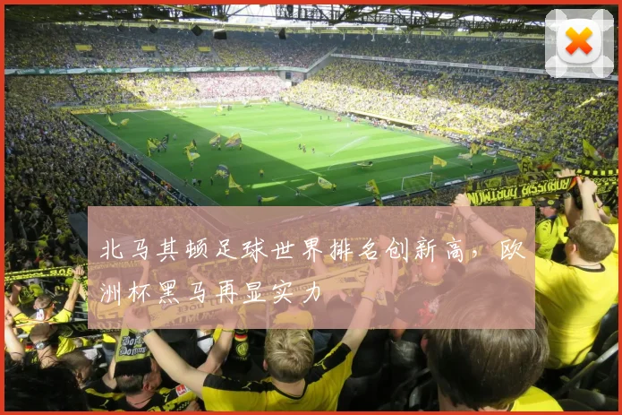 北马其顿足球世界排名创新高，欧洲杯黑马再显实力